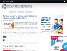Tablet Screenshot of portale-spolecznosciowe.pl